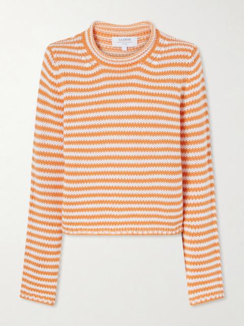 LA LIGNE Mini Marina Striped Cotton Sweater