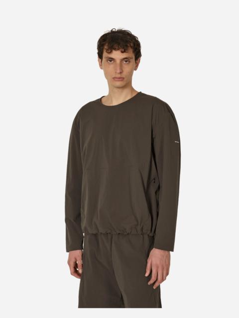 AFFXWRKS Shell Pullover Shale Brown