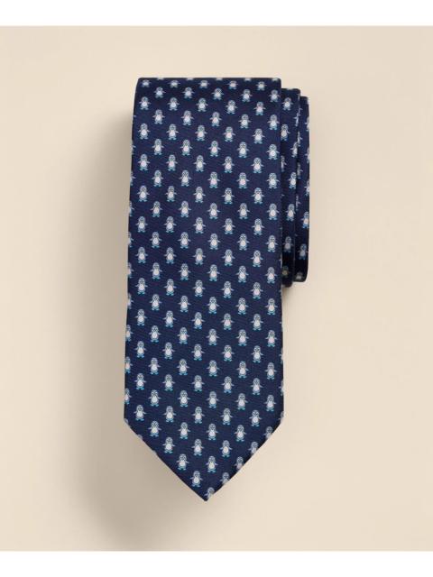 Brooks Brothers Silk Penguin Tie