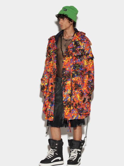 DSQUARED2 GOTH CAMO OVER PARKA