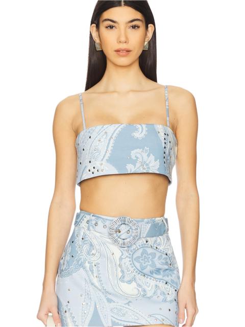 HEMANT & NANDITA Bustier Top