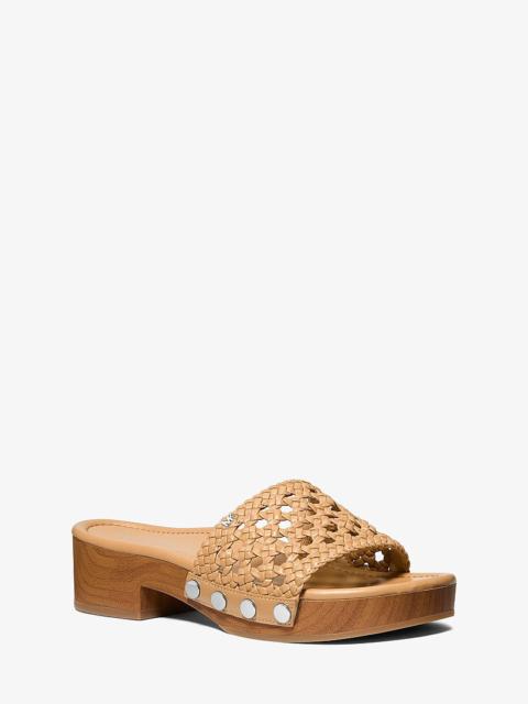 MICHAEL KORS Mayes Woven Sandal