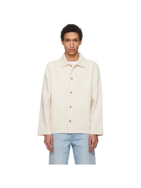 A.P.C. Off-White Kerlouan Denim Jacket