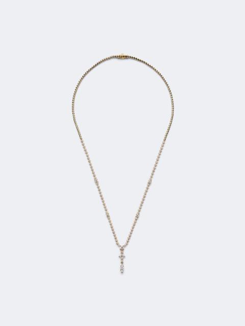 ANITA KO Vivi 18kt gold necklace with diamonds