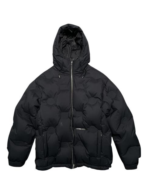A BATHING APE® Debossed Monogram 700 Fill Down Jacket "Black" DN M144051