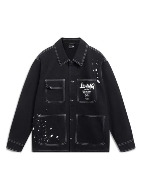Li-Ning Li-Ning Graphic Jacket 'Black' AFDT571-1