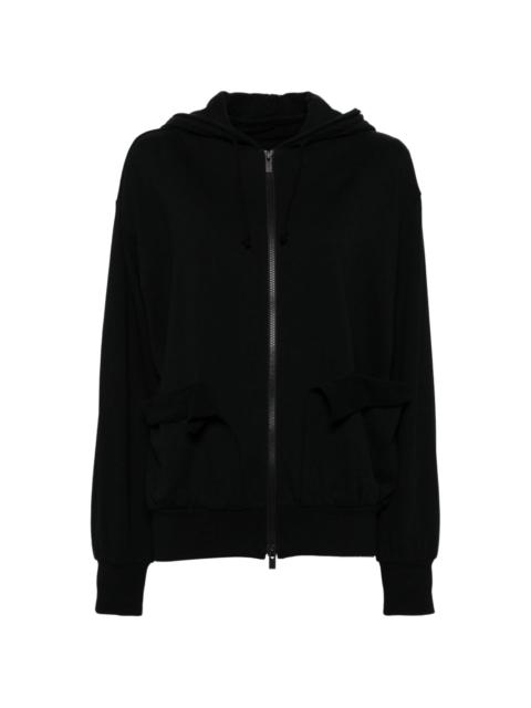 Yohji Yamamoto cotton zip-up jacket