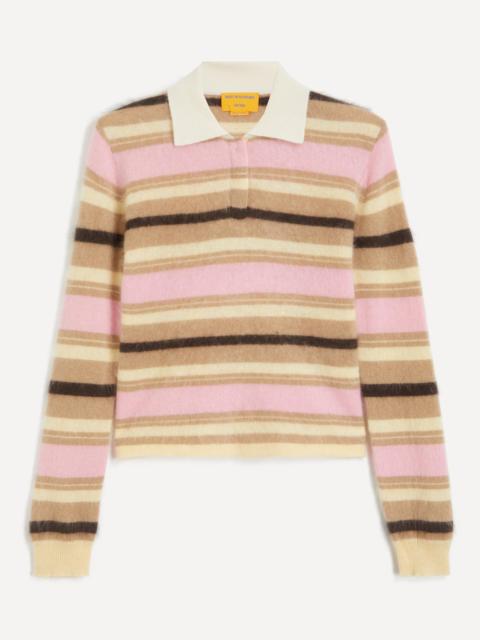 GUEST IN RESIDENCE Grizzly Cropped Rugby Jumper