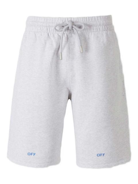 Off-White elastic-waistband logo-detail shorts