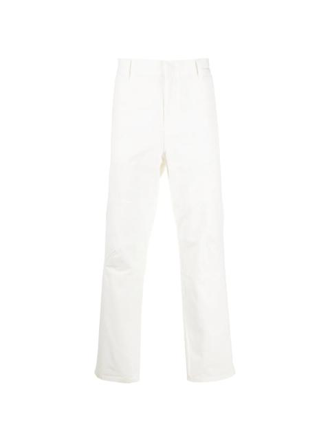 high-rise cargo trousers