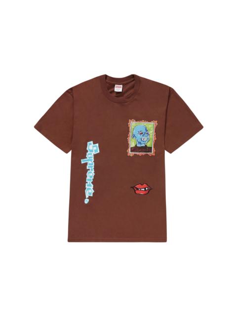 Supreme Supreme Gonz Portrait Tee Brown