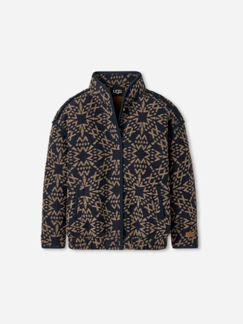 UGG ® Women's Brigh Snap Jacket Tops in Mariner