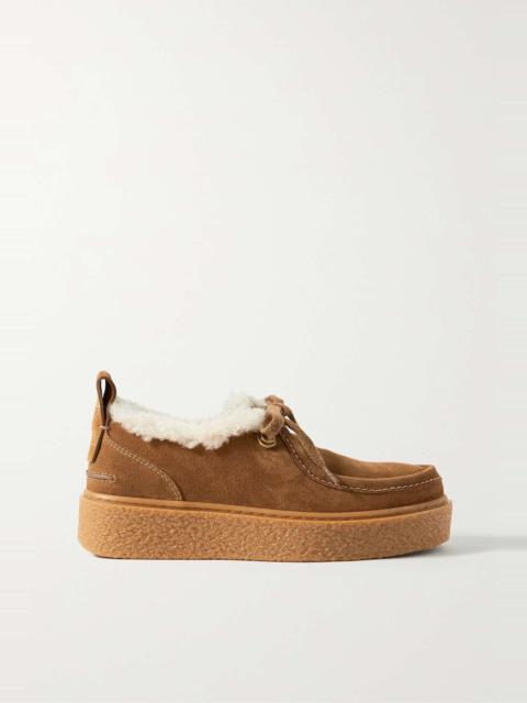 See by Chloé Jillie shearling-lined suede sneakers
