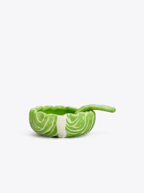 TORY BURCH Lettuce Ware Salt Cellar, Set of 2