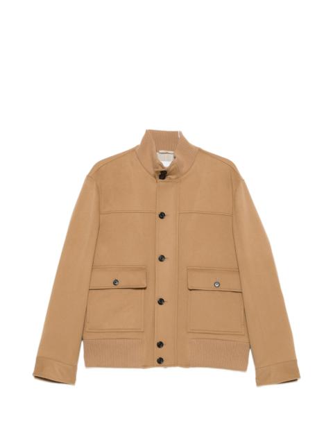 LARDINI Lardini Button-up Ribbed-trim Jacket
