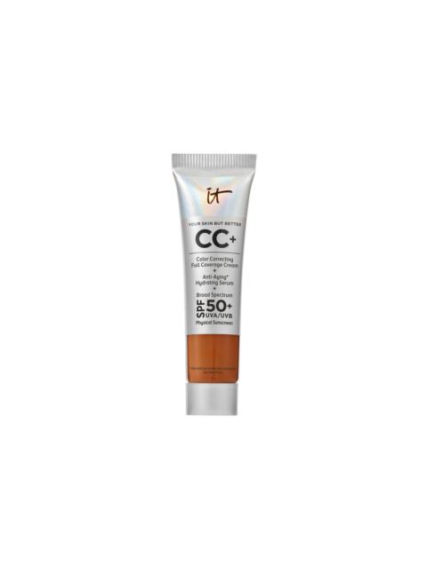 IT Cosmetics CC+ Cream Full-Coverage Foundation with SPF 50+ Travel Size