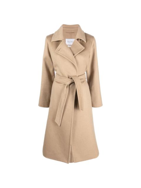 cashmere belted coat