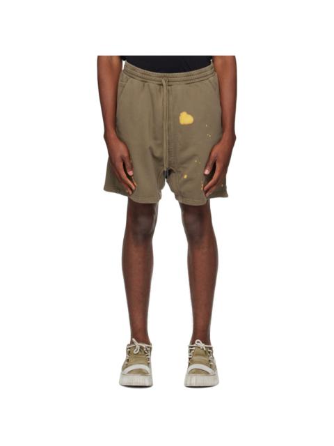 11 by Boris Bidjan Saberi Khaki P27 Shorts