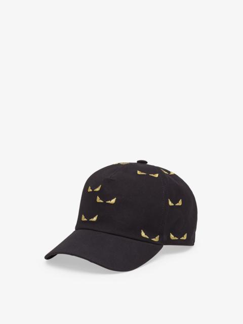 FENDI Baseball cap in black cotton