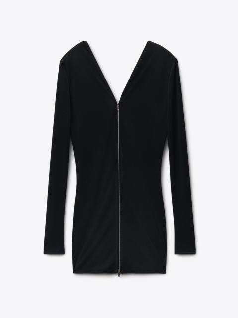 Alexander Wang Continuous Zipper Mini Dress