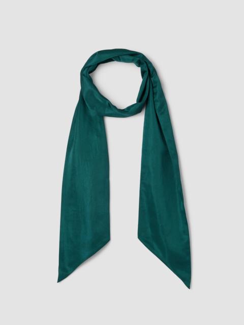 EILEEN FISHER Lightweight Satin Shimmer Double Tie Scarf