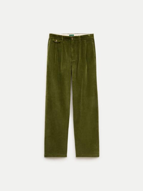 J.CREW Relaxed-fit double-pleated corduroy pant