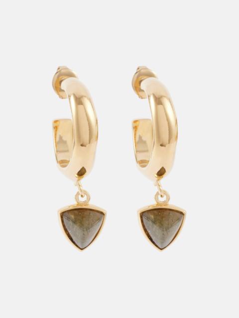 Isabel Marant Embellished hoop earrings