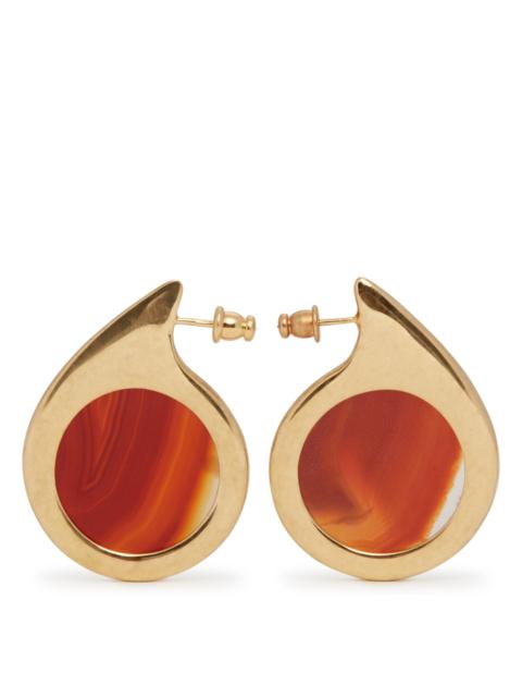 PANCONESI Small Dusk Gold Earrings