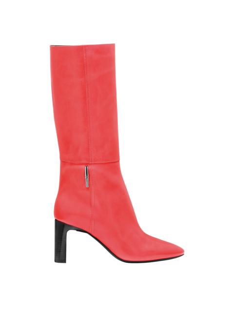 Longchamp Roseau Heel boots Red Kiss - Leather