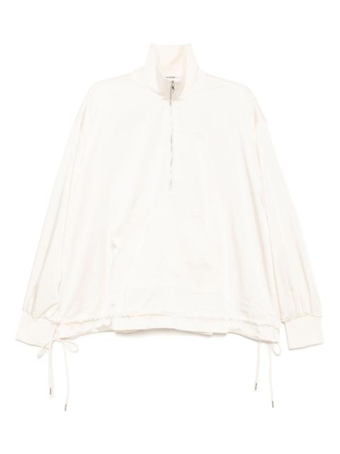 LACOSTE high-neck popover top