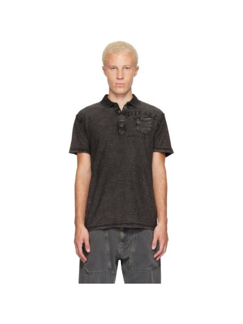 Diesel Gray T-Ardy Polo