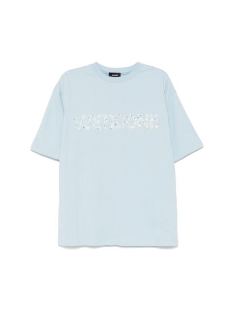 We11done sparkle-logo T-shirt
