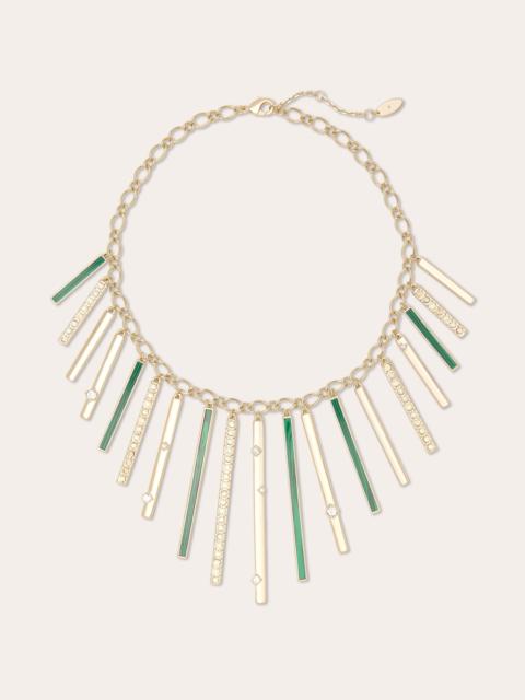 RAMY BROOK Mila Enamel Statement Necklace
