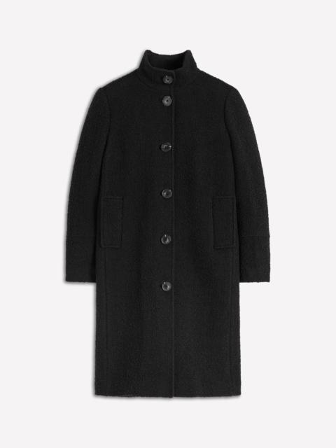 BODEN Funnel Neck Coat-Black