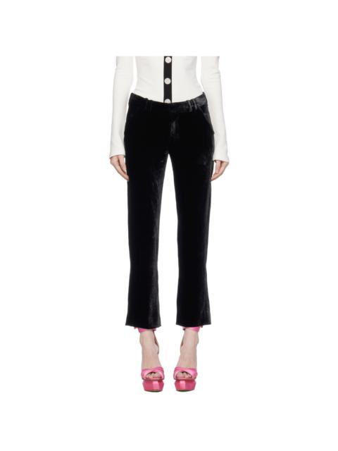 Balmain Black Flared Trousers