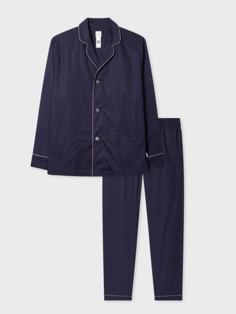 Paul Smith Cotton 'Signature Stripe' Piping Pyjamas