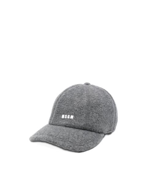 MSGM logo-lettering cap