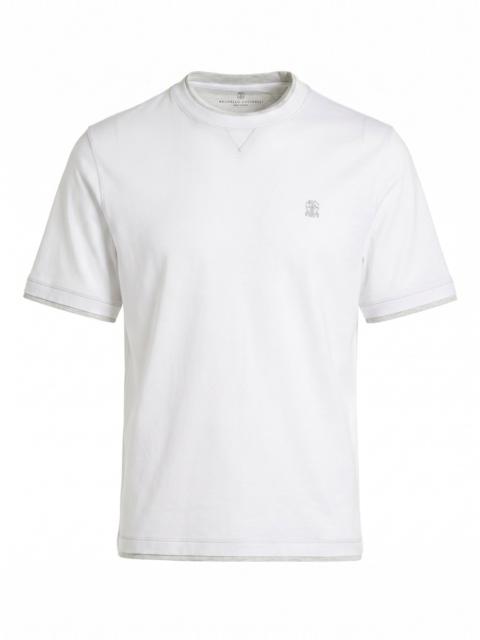 Brunello Cucinelli T-Shirt With Faux-Layering