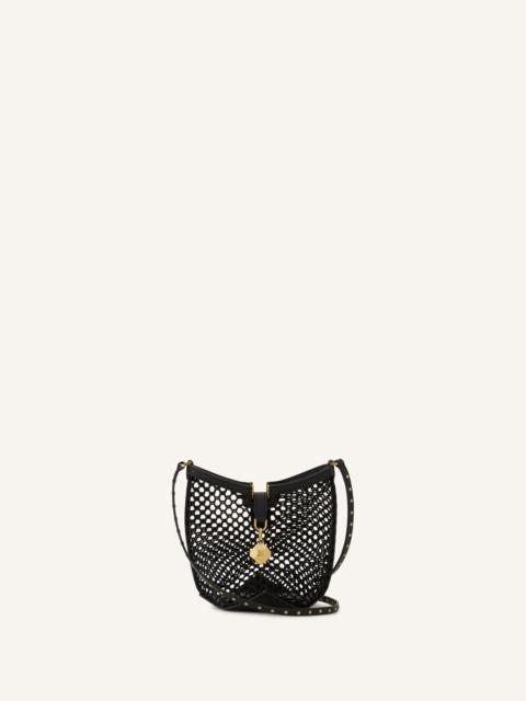Lanvin CATCH BY LANVIN SMALL BUCKET BAG IN MESH