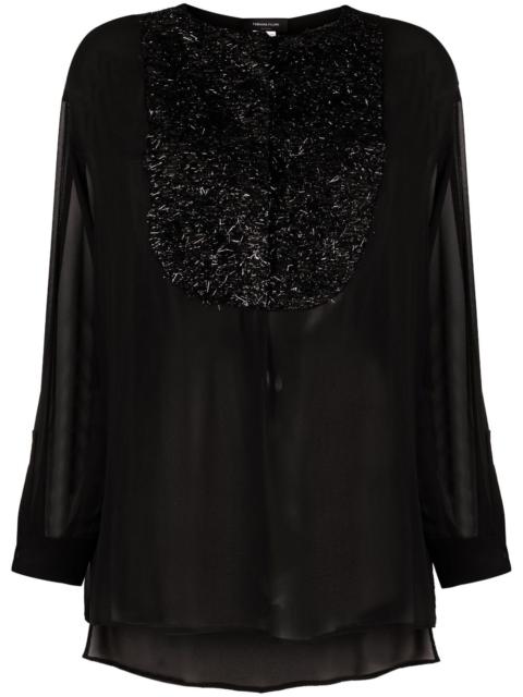 FABIANA FILIPPI semi-sheer blouse