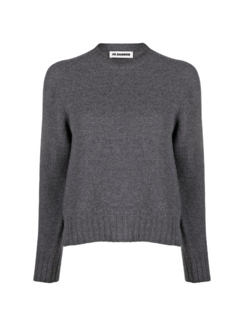 long-sleeve wool jumper