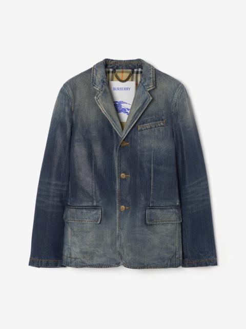 Burberry Coated Denim Jacket