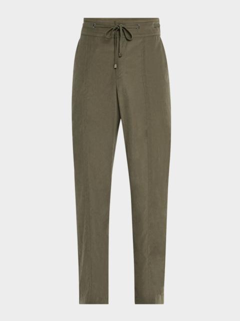 SIMKHAI Men's Casual Drawstring Trousers