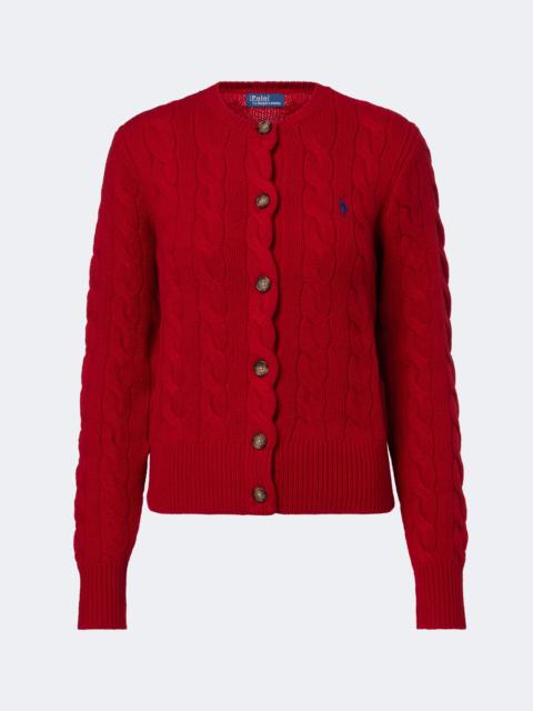 Polo Ralph Lauren Cable-knit wool and cashmere cardigan