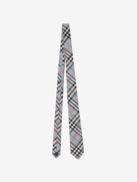 Burberry Check Silk Tie