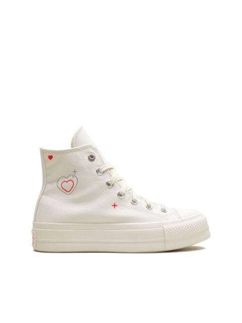 Converse Chuck Taylor All Star Lift Platform High "Y2K Heart" sneakers