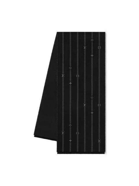 Louis Vuitton Monogram Stripes Scarf