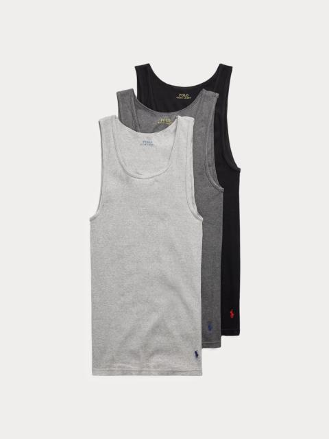 Polo Ralph Lauren Classic Fit Wicking Tank 3-Pack