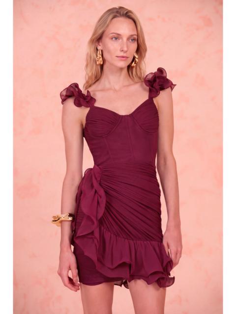 PatBO CHIFFON GLORIA MINI DRESS