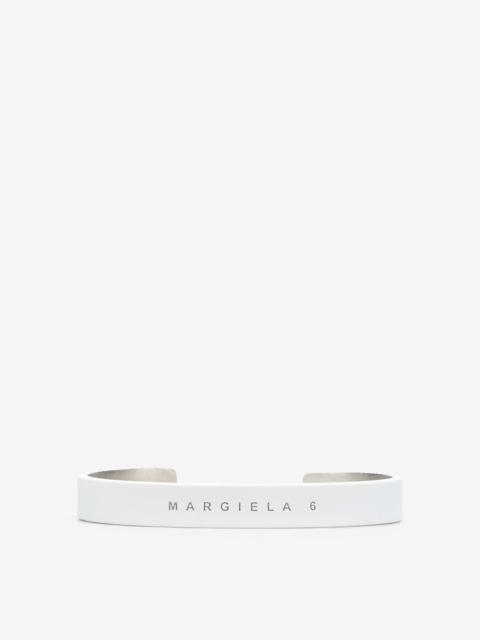 MM6 Maison Margiela Minimal logo cuff